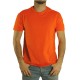 T-SHIRT UOMO COTONE PRERISTRETTO JHK CON01020 ARAANCIONE