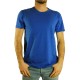 T-SHIRT UOMO COTONE PRERISTRETTO JHK CON01020 BLU ROYAL