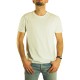 T-SHIRT UOMO COTONE PRERISTRETTO JHK CON01020 BIANCO