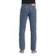 JEANS 4 STAGIONI UOMO REGULAR FIT COTONE DENIM 700 CARRERA BLU MEDIO retro