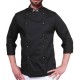 GIACCA DA CUOCO TCD UNISEX CON ABBOTTONATURA LATERALE nero