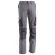 PANTALONE DA LAVORO GLOBAL TRADING ASTPAN STRETCH CON TASCHE E GINOCCHIERE grigio