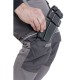 PANTALONE DA LAVORO GLOBAL TRADING ASTPAN STRETCH CON TASCHE E GINOCCHIERE grigio ginocchiere