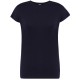 T-SHIRT JHK REGULAR BASIC DONNA IN COTONE MANICHE CORTE blu