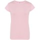 T-SHIRT JHK REGULAR BASIC DONNA IN COTONE MANICHE CORTE rosa