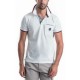 POLO UOMO BE BOARD 29 COTONE PIQUET TASCHINO 3 BOTTONI BORDI A CONTRASTO