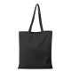 SHOPPER ECOLOGICO IN PURO COTONE PERSONALIZZABILE nero