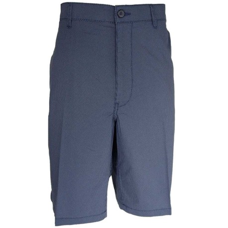 PANTALONE BERMUDA CORONA SEA BARRIER SYCOM COTONE STRETCH MICROFANTASIA blu