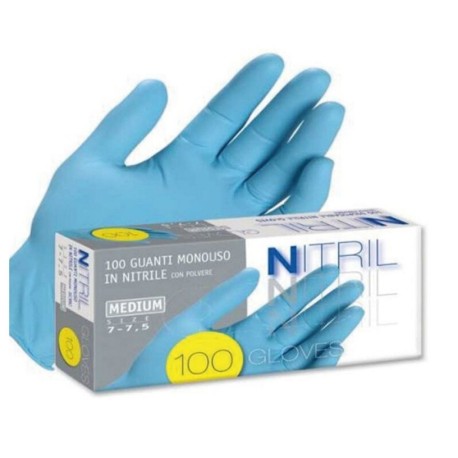 GUANTI MONOUSO NITRILPRO 070 NITRILE ALTA RESISTENZA E SENSIBILITA