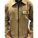 CASACCA PERSONALIZZABILE DA LAVORO 100% COTONE TRE TORRI CON12008 KAKI
