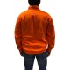 FELPA PURO COTONE WORKWEARS CON6226 SENZA CAPPUCCIO MEZZA ZIP