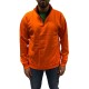 FELPA PURO COTONE WORKWEARS CON6226 SENZA CAPPUCCIO MEZZA ZIP