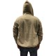 FELPA CON CAPPUCCIO E ZIP INTERA WORKWEARS CON6227 PERSONALIZZABILE