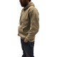 FELPA CON CAPPUCCIO E ZIP INTERA WORKWEARS CON6227 PERSONALIZZABILE
