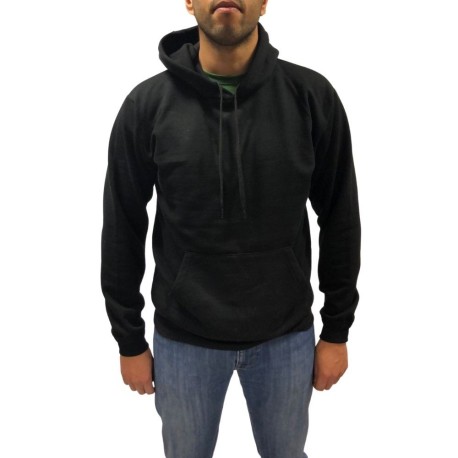 FELPA PERSONALIZZABILE CON CAPPUCCIO E TASCONE A MARSUPIO WORKWEARS CON6210