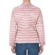 PIUMINO DONNA 100 GR. DOUBLE FACE VIRGINIA BLU BRILLANTE retro