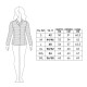 TABELLA TAGLIE PARKA LEGGERO DONNA VIRGINIABLU&#039; CREATIVA