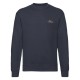 FELPA GIROCOLLO FRUIT OF THE LOOM CON62306 blu notte