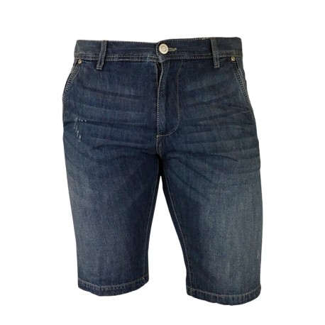 PANTALONE BERMUDA  JEANS CORONA SEA BARRIER ALMERO 8 OZ fronte