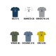 TABELLA COLORI T-SHIRT UOMO GIROCOLLO PURO COTONE BE BOARD 0717