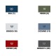 TABELLA COLORI VOGATORE UOMO V-NECK PURO COTONE BE BOARD 909