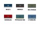 TABELLA COLORI POLO UOMO MANICA CORTA BE BOARD 9002 COTONE PIQUET CONFORMATO