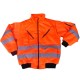 BOMBER GIUBBINO IMPERMEABILE ARANCIO ALTA VISIBILITA