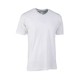 T-SHIRT PERSONALIZZABILE MEZZA MANICA &quot;CLASSIC&quot; SCOLLO V PENSACOLA JERSEY COTONE