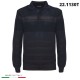 POLO UOMO MANICA LUNGA MISTO LANA 221130 RE DEL MARE MADE IN ITALY