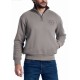 FELPA UOMO MISTO COTONE COLLO ALTO MEZZA ZIP BE BOARD 14F9306