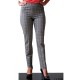 PANTALONE DONNA LOOK RIALTO PIED DE POULE 100% MADE IN ITALY