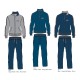 COMPLETO TUTA FELPA E PANTALONE 100% COTONE BE BOARD T9463