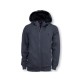 FELPA UOMO FULL ZIP CON CAPPUCCIO 100% COTONE FELPINA COVERI FE2873