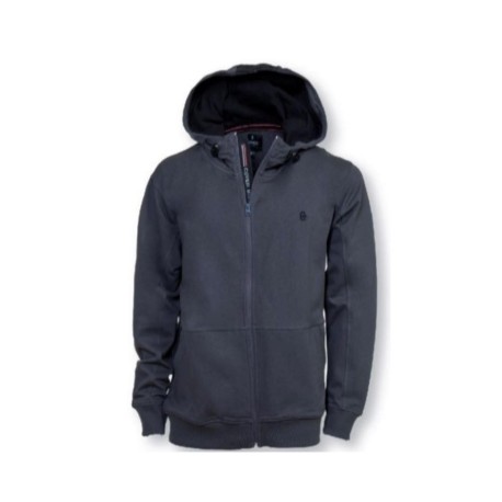 FELPA UOMO FULL ZIP CON CAPPUCCIO 100% COTONE FELPINA COVERI FE2873