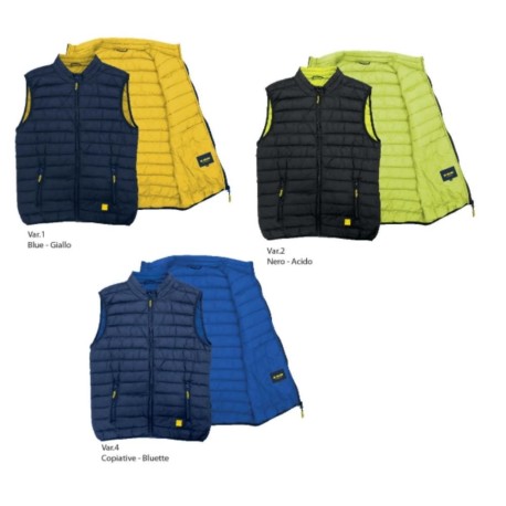 GILET IMBOTTITO BI-COLOR BE BOARD 9913