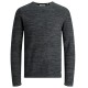 MAGLIONE GIROCOLLO UOMO PURO COTONE PHOENIX PRODUKT nero