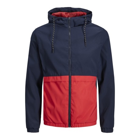 GIACCA ANTIVENTO 2 COLORI CON CAPPUCCIO PRODUKT WILLIAM blu