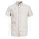 CAMICIA UOMO MEZZA MANICA MISTO LINO PRODUKT DYLAN beige