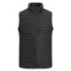 GILET SMANICATO TRAPUNTATO LEGGERO PRODUKT CASPER nero