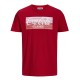 T-SHIRT UOMO COTONE GIROCOLLO PRODUKT COCA COLA rosso
