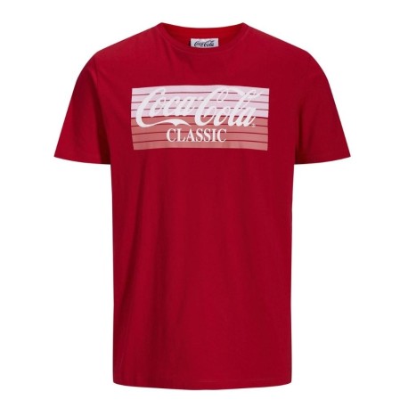 T-SHIRT UOMO COTONE GIROCOLLO PRODUKT COCA COLA rosso