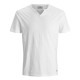 T-SHIRT SERAFINO UOMO PURO COTONE PRODUKT SPLIT bianco
