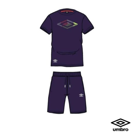 COMPLETO COTONE UOMO T-SHIRT M/C E PANTALONCINO UMBRO 102888
