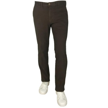 PANTALONE UOMO CHINOS REGULAR FIT COTONE STRETCH SEA BARRIER FELLER