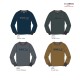 COLORI MAGLIA UOMO MANICHE LUNGHE JERSEY CARBON BRUSHED BE BOARD 33M9203