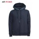 FELPA IMBOTTITA FULL ZIP CON CAPPUCCIO COVERI FE3603
