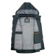GILET MICROSTAMPATO E IMBOTTITO SEA BERRIER MUSTANG aperto