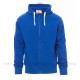 FELPA TECNICA GARZATA FULL ZIP E CAPPUCCIO DA UOMO PAYPER PORTLAND PERSONALIZZABILE