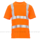 T-SHIRT MANICA CORTA ALTA VISIBILITA' BANDE RIFLETTENTI PERSONALIZZABILE PAYPER AVENUE