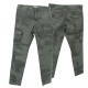 TABELLA COLORI PANTALONE LUNGO CARGO 6 TASCHE UOMO BE BOARD 102 verde militare